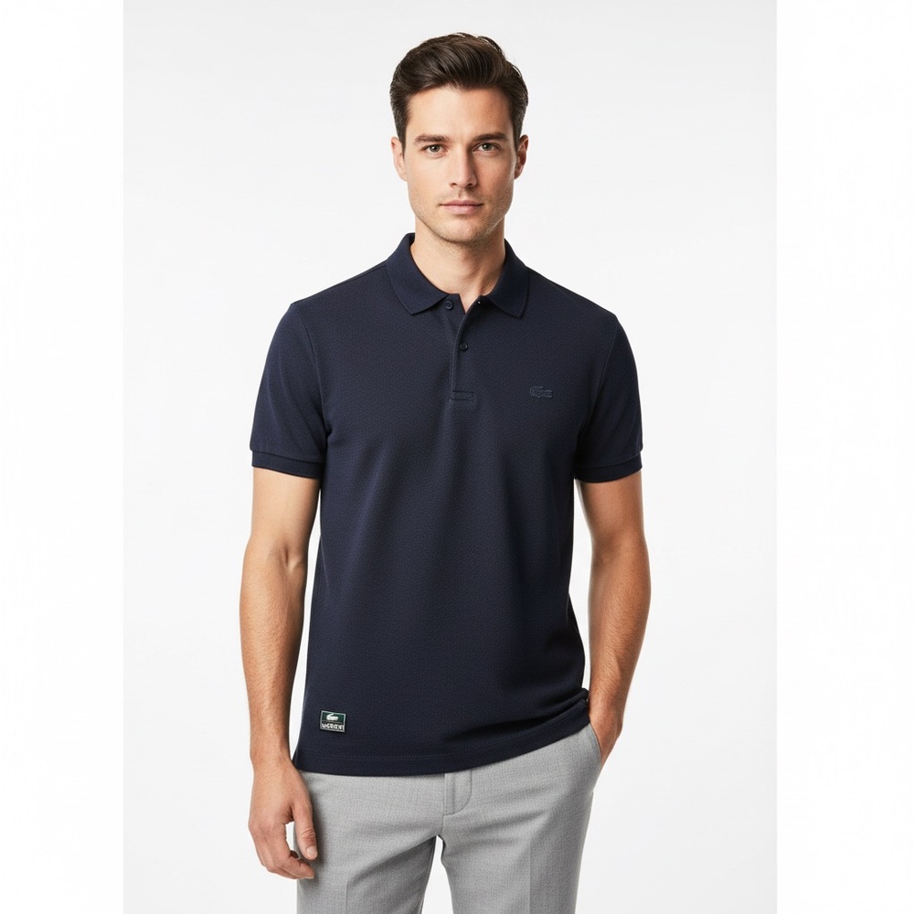 Lacoste Men's Dark Blue Polo Shirt